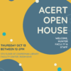 ACERT Open House – Thu 10/13